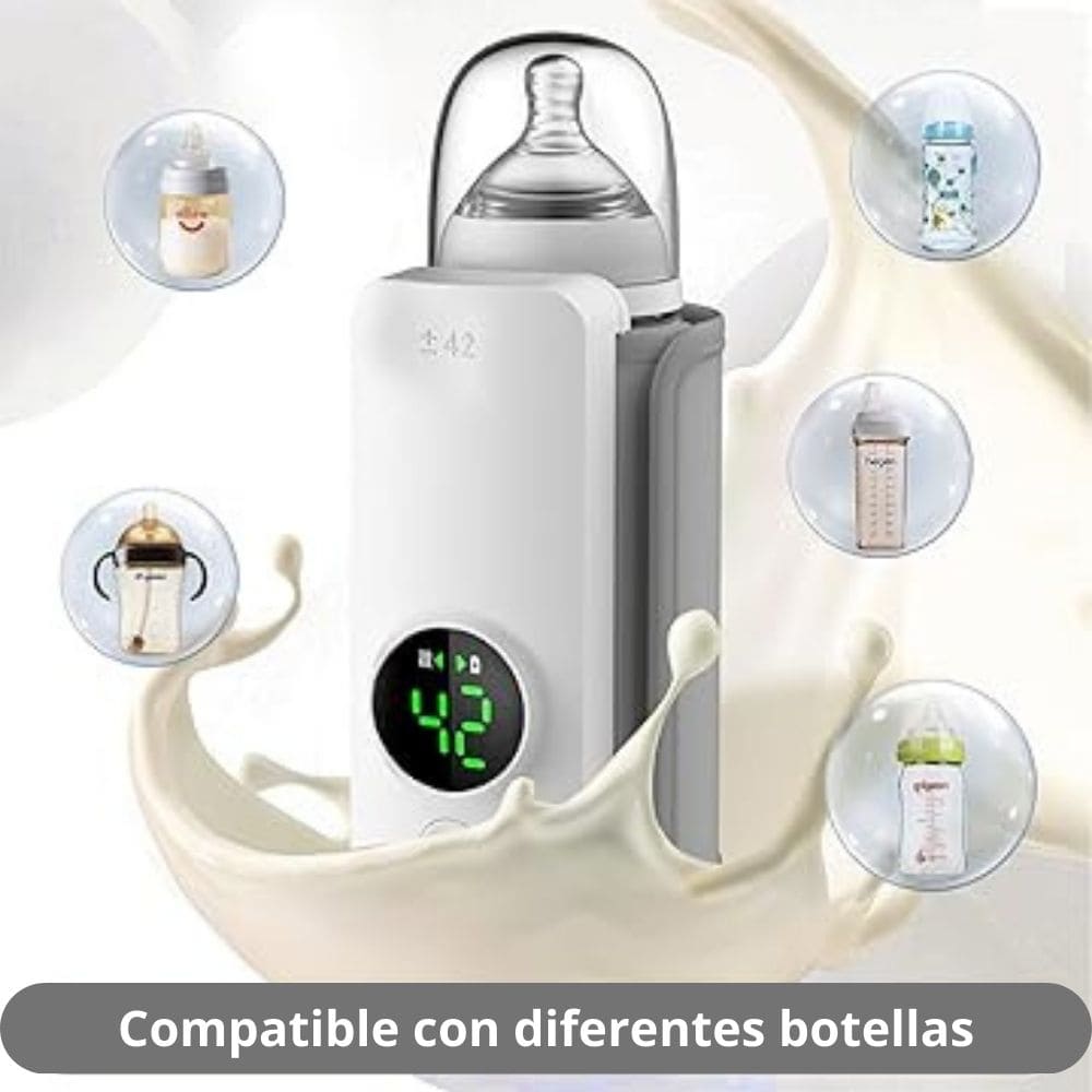 Calentador de mamadera recargable