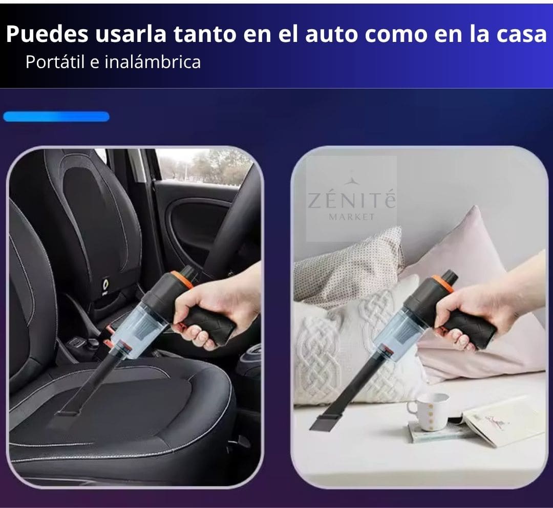 Aspiradora inalámbrica para Auto